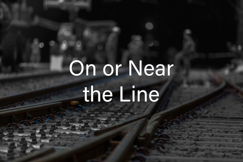 On or Near the Line Cover