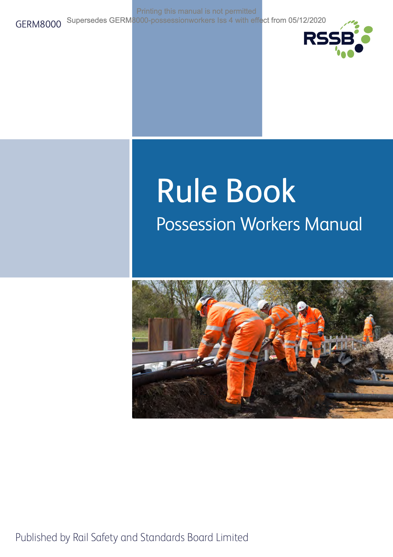Possession Workers Manual Cover