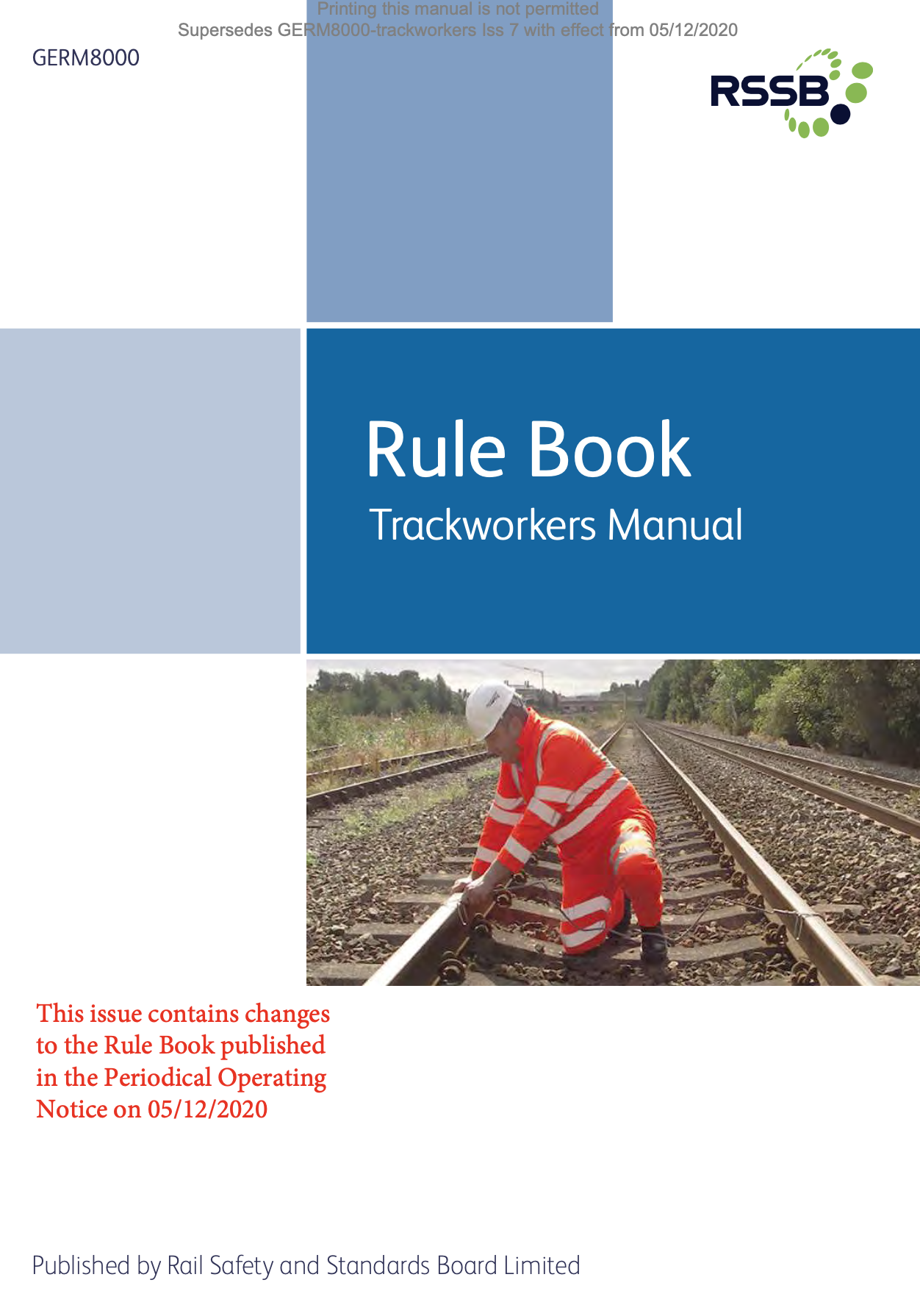 Trackworkers Manual Cover