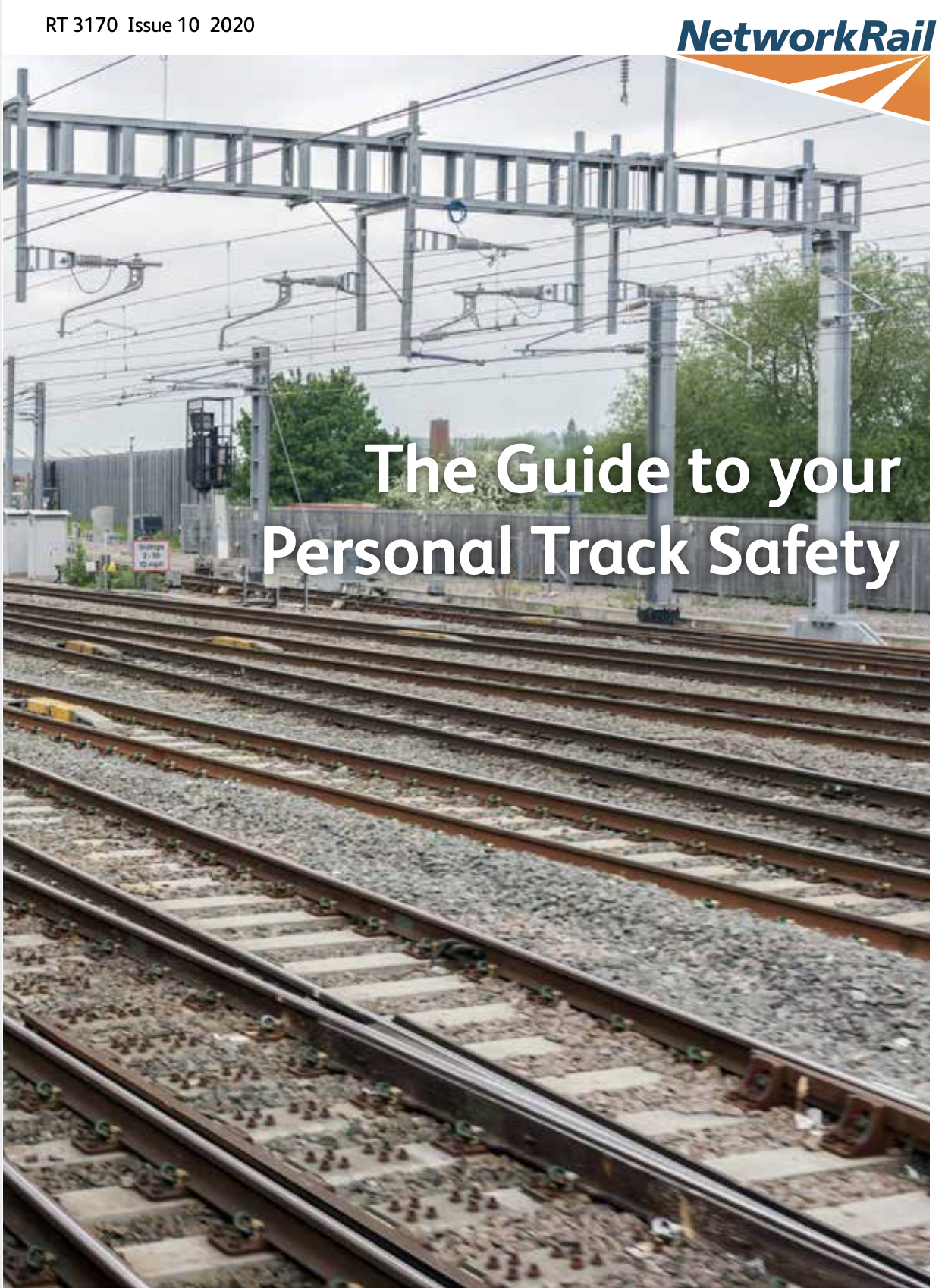 PTS Handbook (Personal Track Safety Handbook) Cover